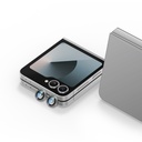 Samsung Galaxy Z Flip 6 Uyumlu CaseWorld Alloy Serisi Oleofobik Anti Reflective Kamera Lens Koruyucu - 7