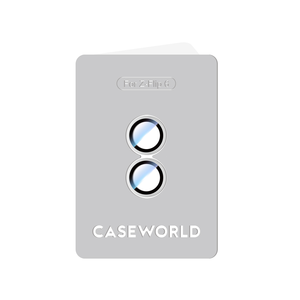 Samsung Galaxy Z Flip 6 Uyumlu CaseWorld Alloy Serisi Oleofobik Anti Reflective Kamera Lens Koruyucu - 8