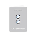 Samsung Galaxy Z Flip 6 Uyumlu CaseWorld Alloy Serisi Oleofobik Anti Reflective Kamera Lens Koruyucu - 8