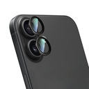 Apple iPhone 16 Uyumlu CaseWorld Karbon Fiber Serisi Anti Reflective Ultra Clear Full Kamera Lens Koruyucu - 3