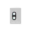 Apple iPhone 16 Uyumlu CaseWorld Karbon Fiber Serisi Anti Reflective Ultra Clear Full Kamera Lens Koruyucu - 4