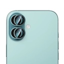 Apple iPhone 16 Uyumlu CaseWorld Alloy Serisi Oleofobik Anti Reflective Kamera Lens Koruyucu - 3