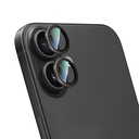 Apple iPhone 16 Uyumlu CaseWorld Alloy Serisi Oleofobik Anti Reflective Kamera Lens Koruyucu - 12