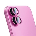 Apple iPhone 16 Uyumlu CaseWorld Alloy Serisi Oleofobik Anti Reflective Kamera Lens Koruyucu - 14