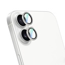 Apple iPhone 16 Uyumlu CaseWorld Alloy Serisi Oleofobik Anti Reflective Kamera Lens Koruyucu - 15