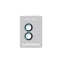 Apple iPhone 16 Uyumlu CaseWorld Alloy Serisi Oleofobik Anti Reflective Kamera Lens Koruyucu - 18