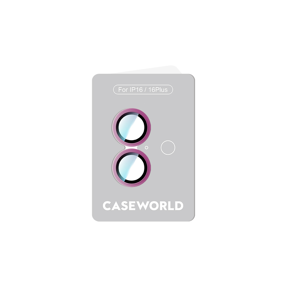 Apple iPhone 16 Uyumlu CaseWorld Alloy Serisi Oleofobik Anti Reflective Kamera Lens Koruyucu - 19