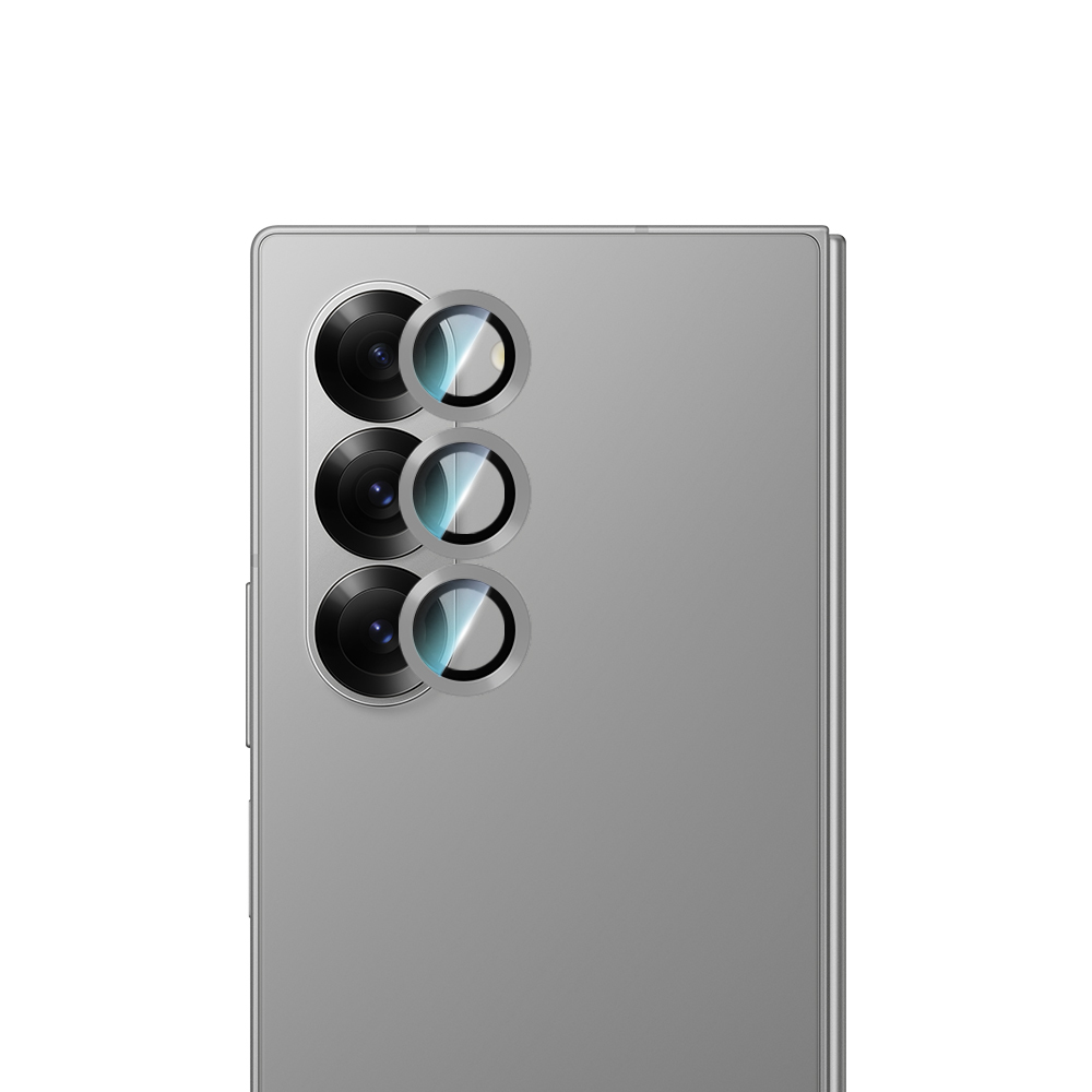 Samsung Galaxy Z Fold 6 Uyumlu CaseWorld Alloy Serisi Oleofobik Anti Reflective Kamera Lens Koruyucu - 1