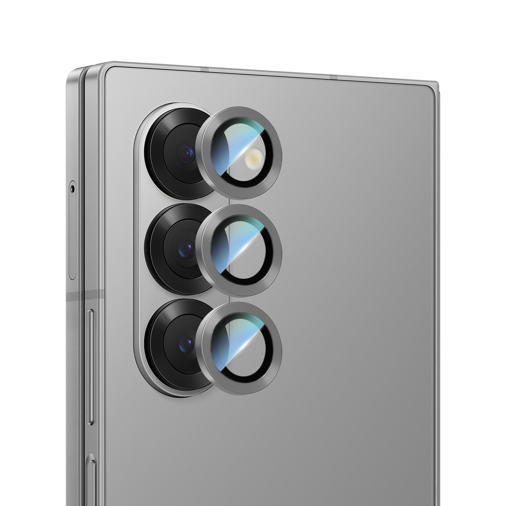 Samsung Galaxy Z Fold 6 Uyumlu CaseWorld Alloy Serisi Oleofobik Anti Reflective Kamera Lens Koruyucu - 2