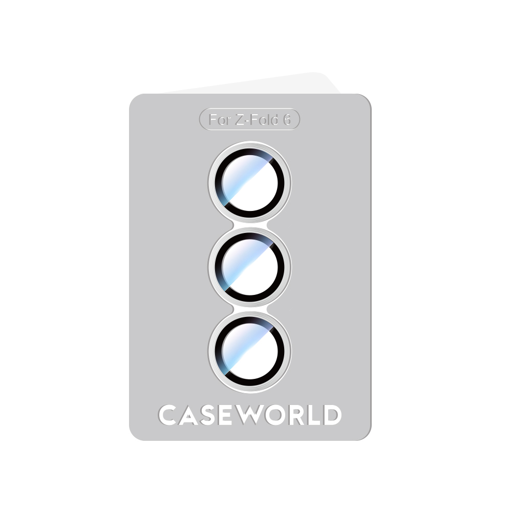 Samsung Galaxy Z Fold 6 Uyumlu CaseWorld Alloy Serisi Oleofobik Anti Reflective Kamera Lens Koruyucu - 4