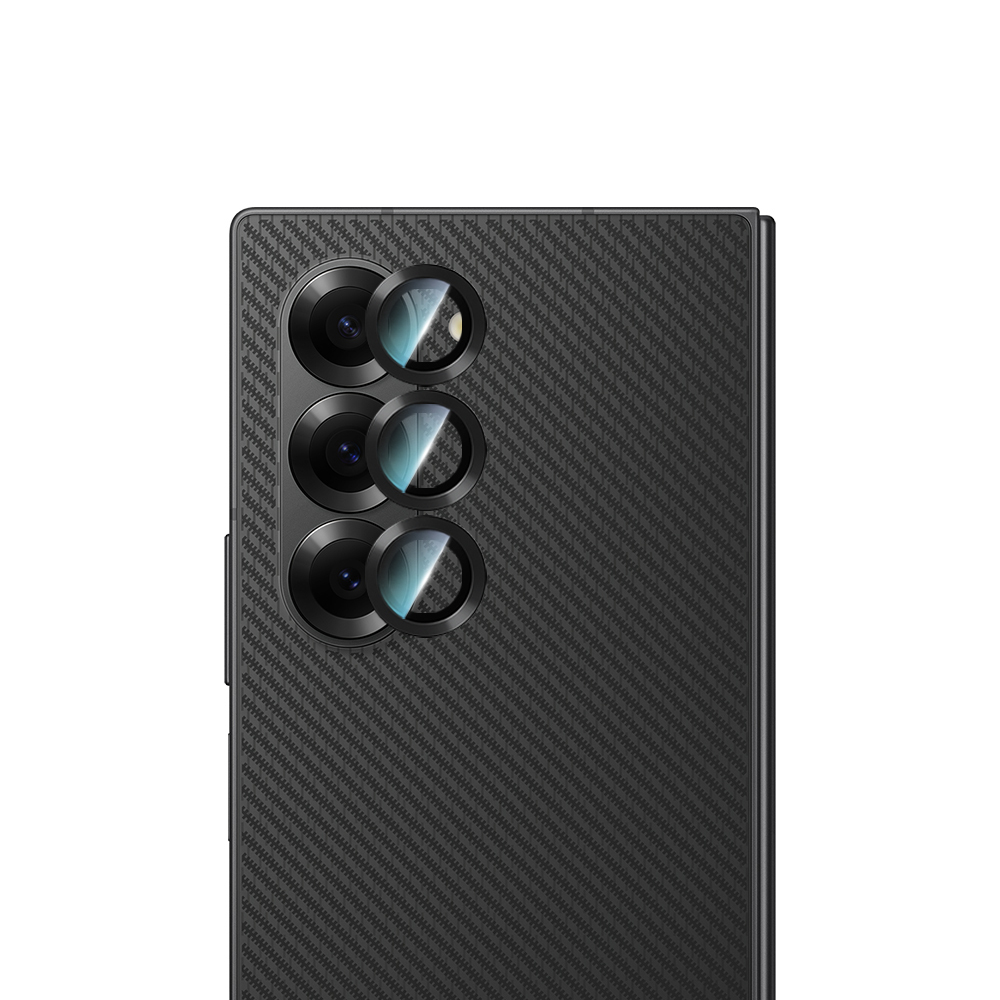 Samsung Galaxy Z Fold 6 Uyumlu CaseWorld Alloy Serisi Oleofobik Anti Reflective Kamera Lens Koruyucu - 5