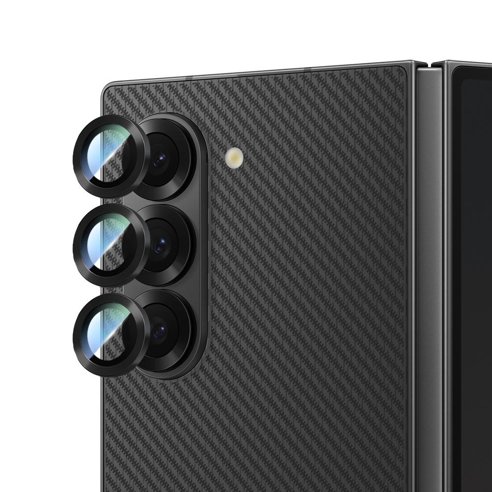 Samsung Galaxy Z Fold 6 Uyumlu CaseWorld Alloy Serisi Oleofobik Anti Reflective Kamera Lens Koruyucu - 7