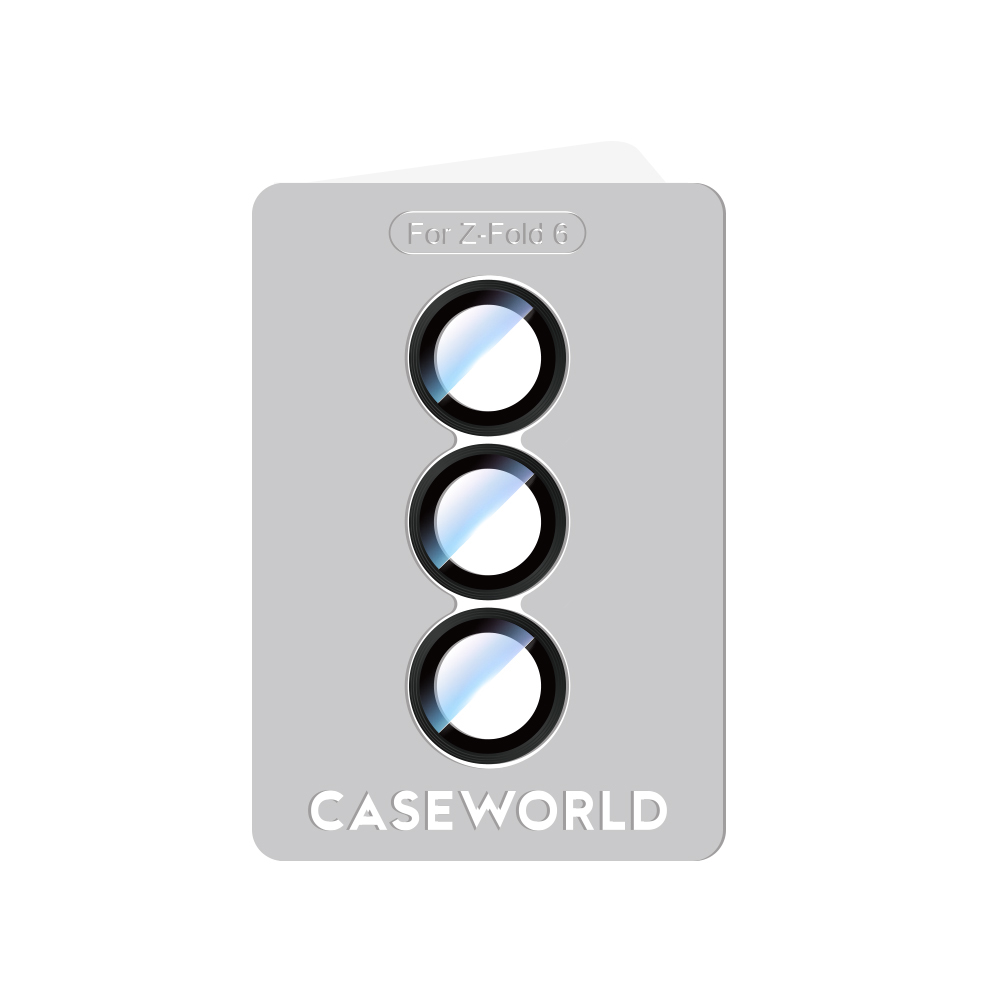 Samsung Galaxy Z Fold 6 Uyumlu CaseWorld Alloy Serisi Oleofobik Anti Reflective Kamera Lens Koruyucu - 8