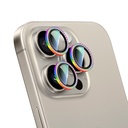 Apple iPhone 15 Pro Uyumlu CaseWorld Alloy Sparkling Diamond Serisi Taşlı Lens Koruyucu - 8