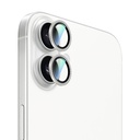 Apple iPhone 16 Plus Uyumlu CaseWorld Alloy Sparkling Diamond Serisi Taşlı Lens Koruyucu - 2