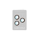 Apple iPhone 16 Pro Uyumlu CaseWorld Alloy Two-Color Serisi Lens Koruyucu - 13