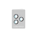 Apple iPhone 16 Pro Uyumlu CaseWorld Alloy Serisi Oleofobik Anti Reflective Kamera Lens Koruyucu - 16
