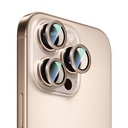 Apple iPhone 16 Pro Max Uyumlu CaseWorld Alloy Serisi Oleofobik Anti Reflective Kamera Lens Koruyucu - 6