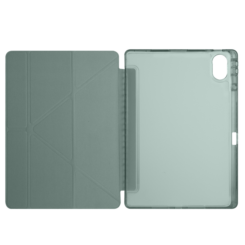 Huawei Mate Uyumlupad 12X Kılıf Zore Tri Folding Kalem Bölmeli Standlı Kılıf - 8