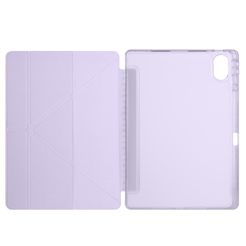 Huawei Mate Uyumlupad 12X Kılıf Zore Tri Folding Kalem Bölmeli Standlı Kılıf - 9