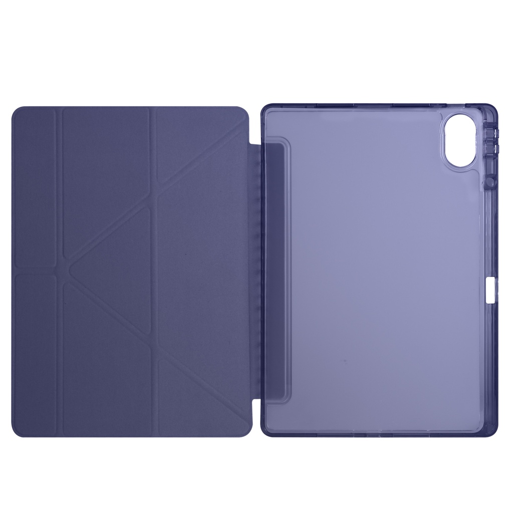 Huawei Mate Uyumlupad 12X Kılıf Zore Tri Folding Kalem Bölmeli Standlı Kılıf - 11