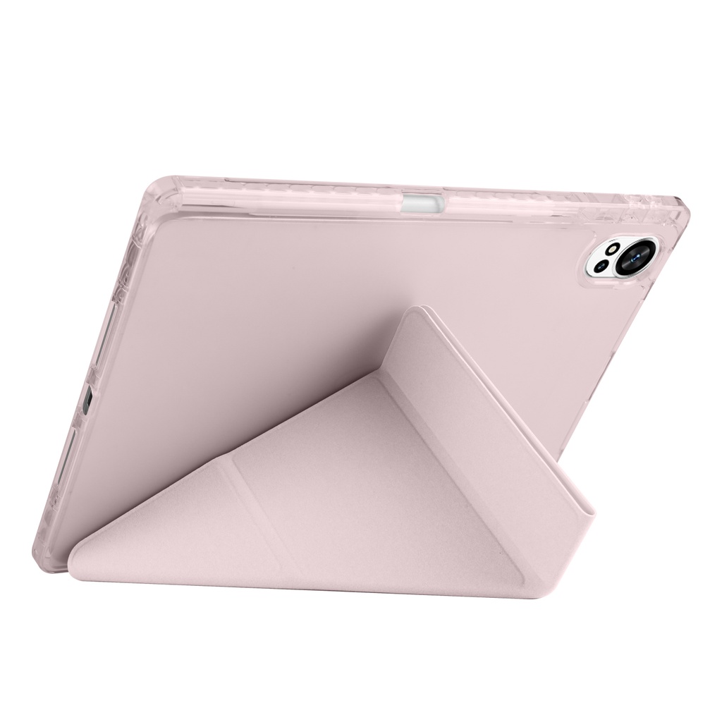 Huawei Mate Uyumlupad 12X Kılıf Zore Tri Folding Kalem Bölmeli Standlı Kılıf - 19