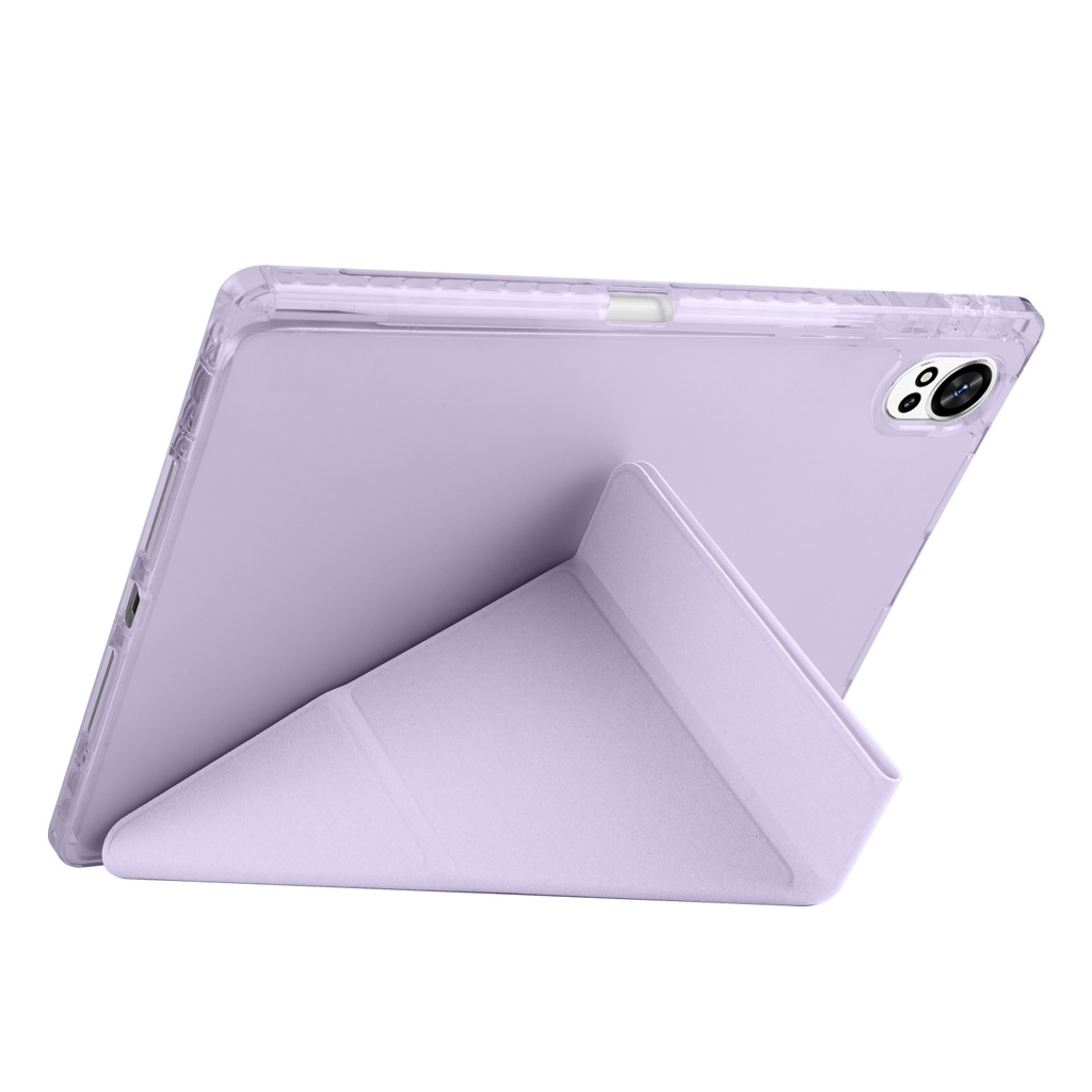 Huawei Mate Uyumlupad 12X Kılıf Zore Tri Folding Kalem Bölmeli Standlı Kılıf - 20