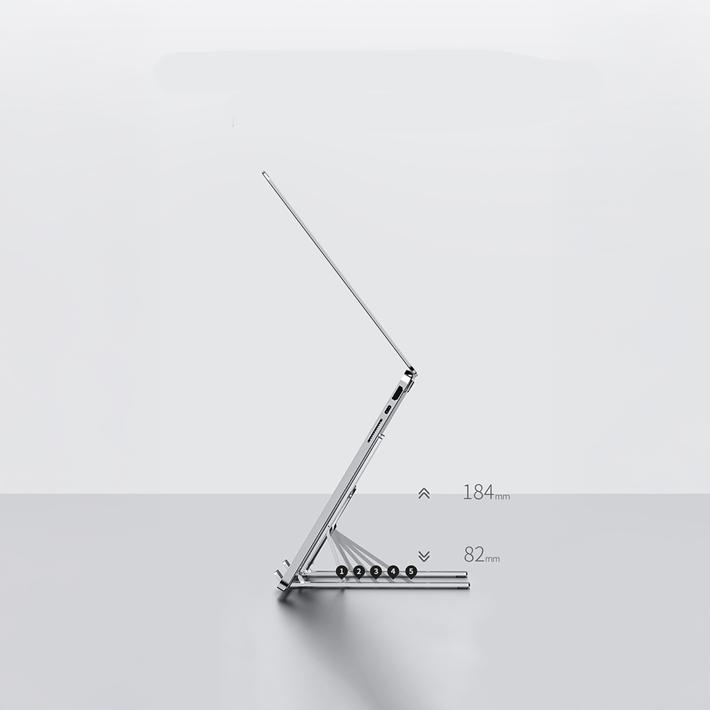 Recci RHO-M21 Çok Fonksiyonlu 5 Kademeli Ayarlanabilir Dizüstü Laptop Standı - 8