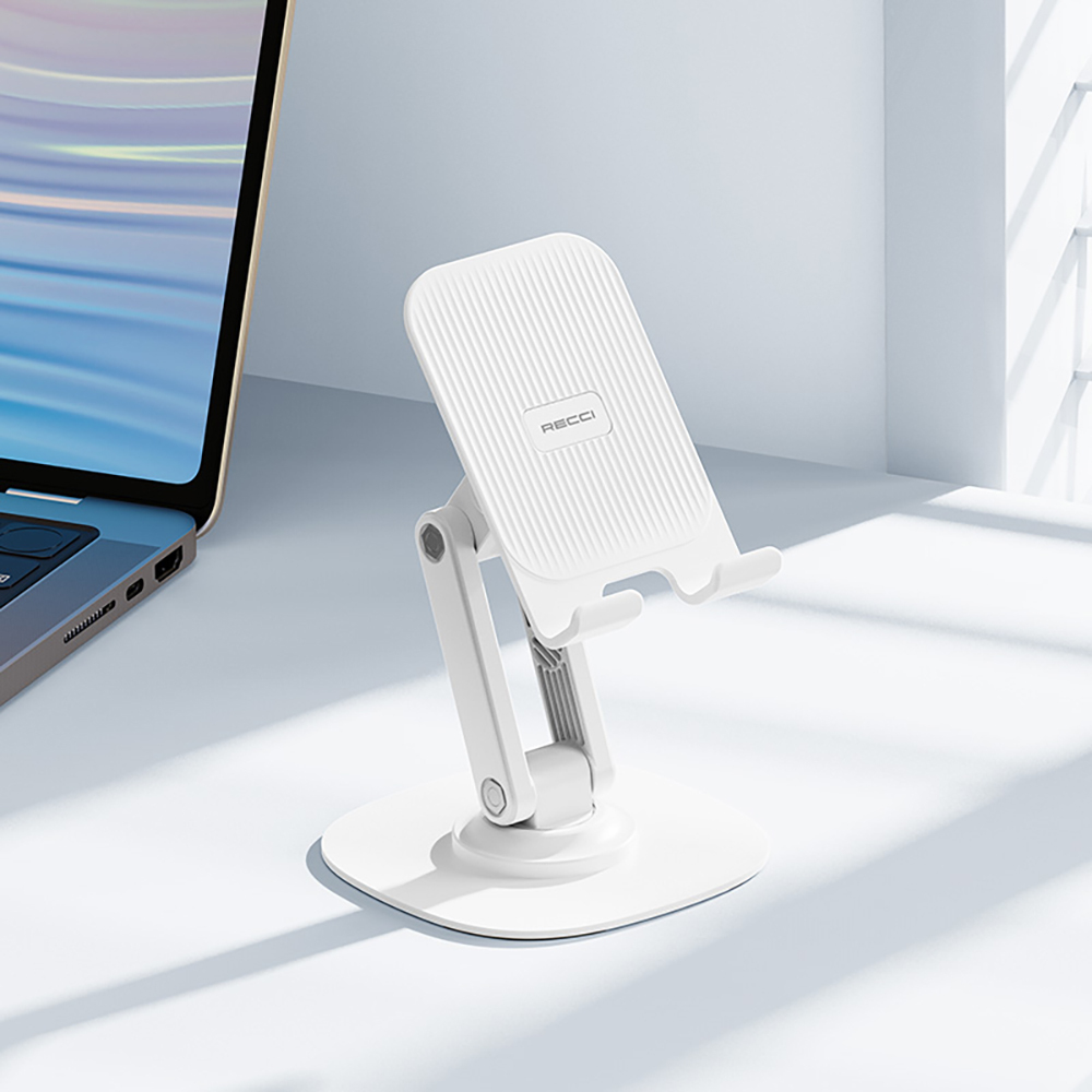 Recci RHO-M20 Ayarlanabilir Katlanabilir 360° Dönebilen Telefon ve Tablet Standı - 2