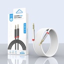 Zore AU-708 Örgü Tasarımlı Aux Audio Kablo 3.5mm 3m - 2