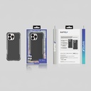 Apple iPhone 16 Pro Max Uyumlu Kılıf M-safe Şarj Özellikli Airbagli Raptic Apex Serisi Karbon Fiber Tasarımlı Kapak - 14