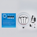 Zore LJJ18 RGB Light 45cm Işıklı Telefon Tutucu Ring Light - 4