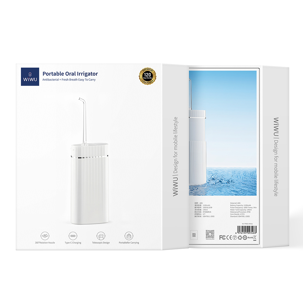 Wiwu Wi-TP001 Taşınabilir Ağız Duşu Makinesi - 5