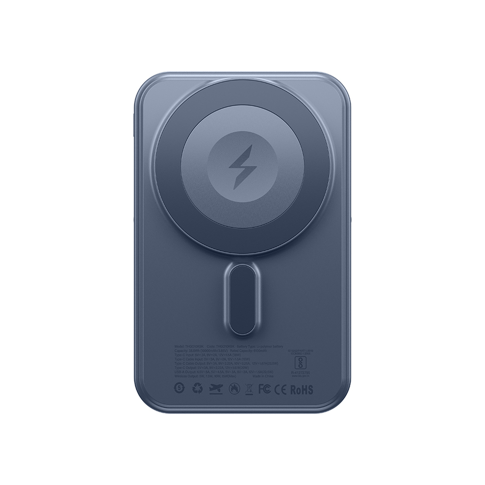 Amazingthing Thunder Go Akıllı Saat Kablosuz Şarj Özellikli PD 22.5W Standlı Wireless Powerbank 15W 10000mAh - 1
