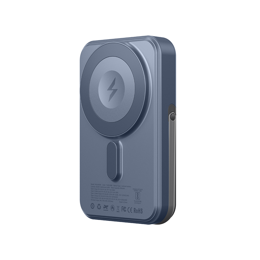Amazingthing Thunder Go Akıllı Saat Kablosuz Şarj Özellikli PD 22.5W Standlı Wireless Powerbank 15W 10000mAh - 2
