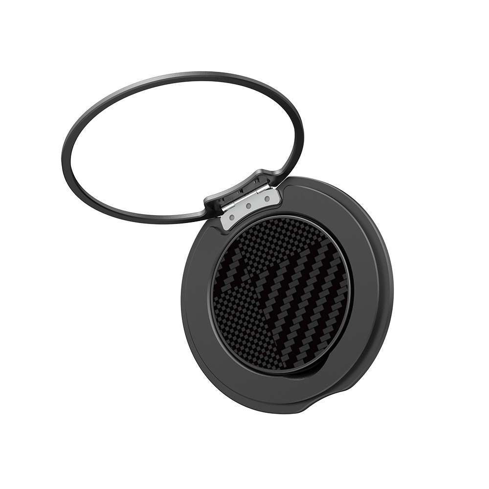 Raptic Defeme FreeFlow 360 Derece Dönebilen Karbon Fiber Tasarımlı Parmak Ring Stand - 9