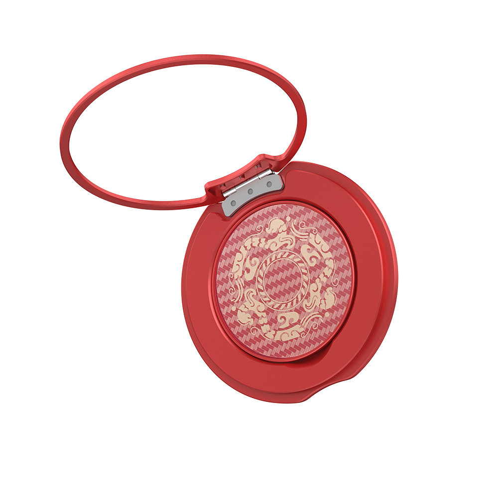 Raptic Defeme FreeFlow 360 Derece Dönebilen Karbon Fiber Tasarımlı Parmak Ring Stand - 12