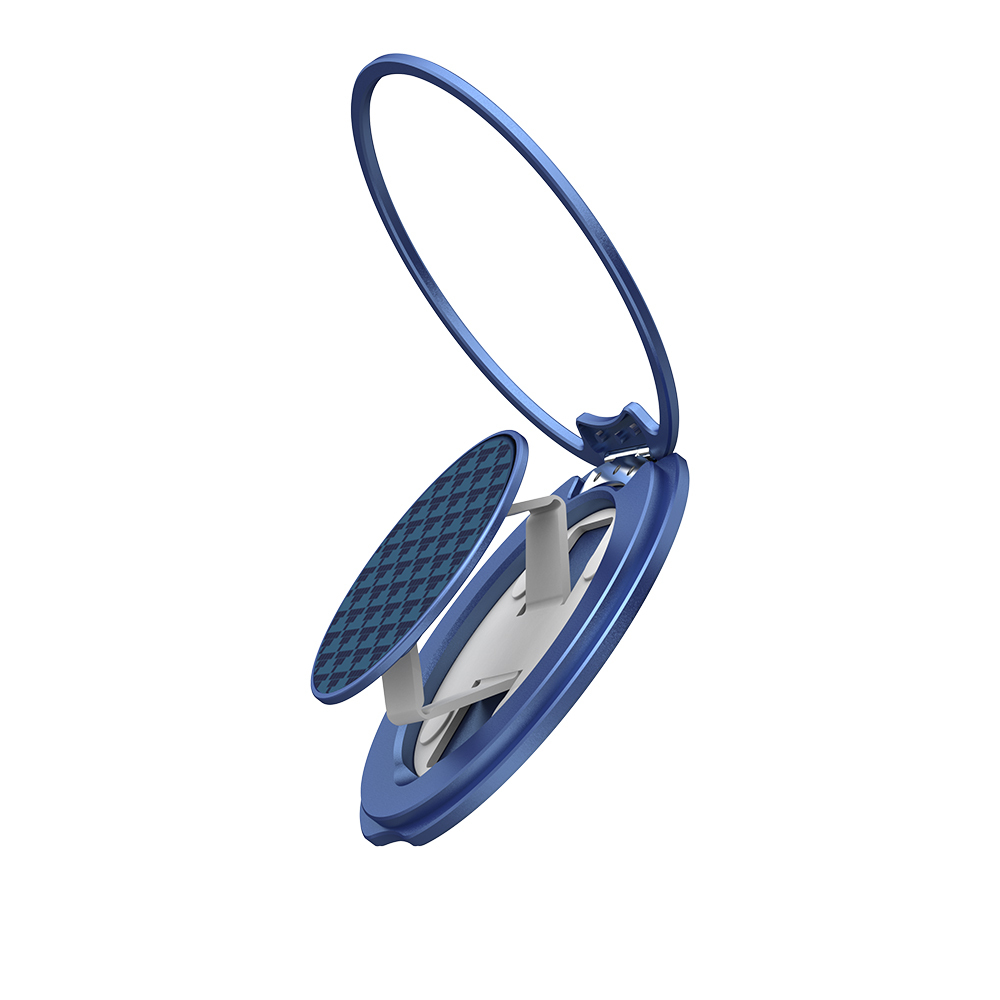 Raptic Defeme FreeFlow 360 Derece Dönebilen Karbon Fiber Tasarımlı Parmak Ring Stand - 14