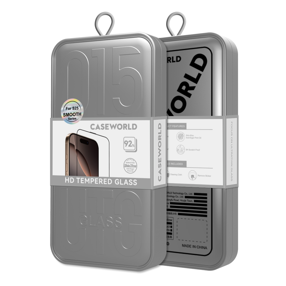 Samsung Galaxy S25 Uyumlu CaseWorld 0.25mm HD 3D Temperli Cam Ekran Koruyucu + Uygulama Aparatlı - 5