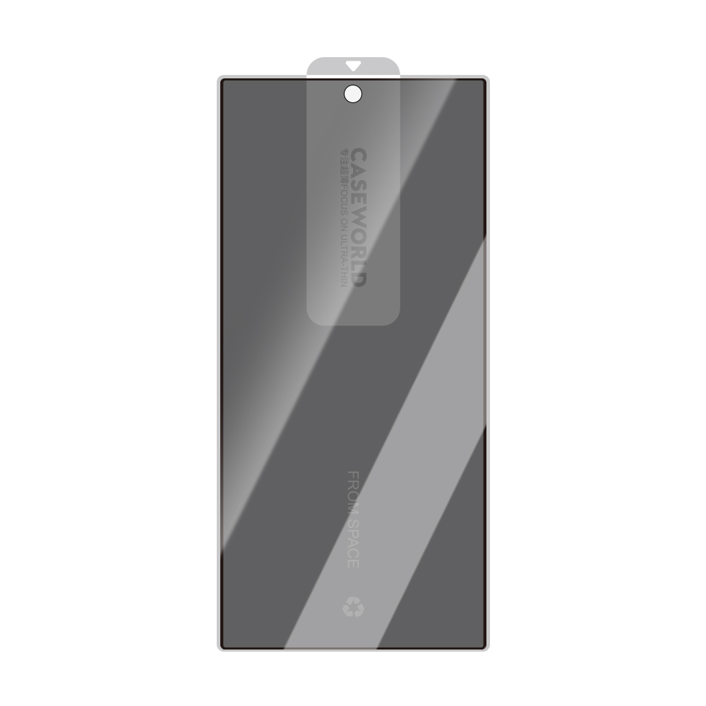 Samsung Galaxy S24 Ultra Uyumlu CaseWorld HD Serisi 0.25mm Privacy Temperli Cam Ekran Koruyucu - 4