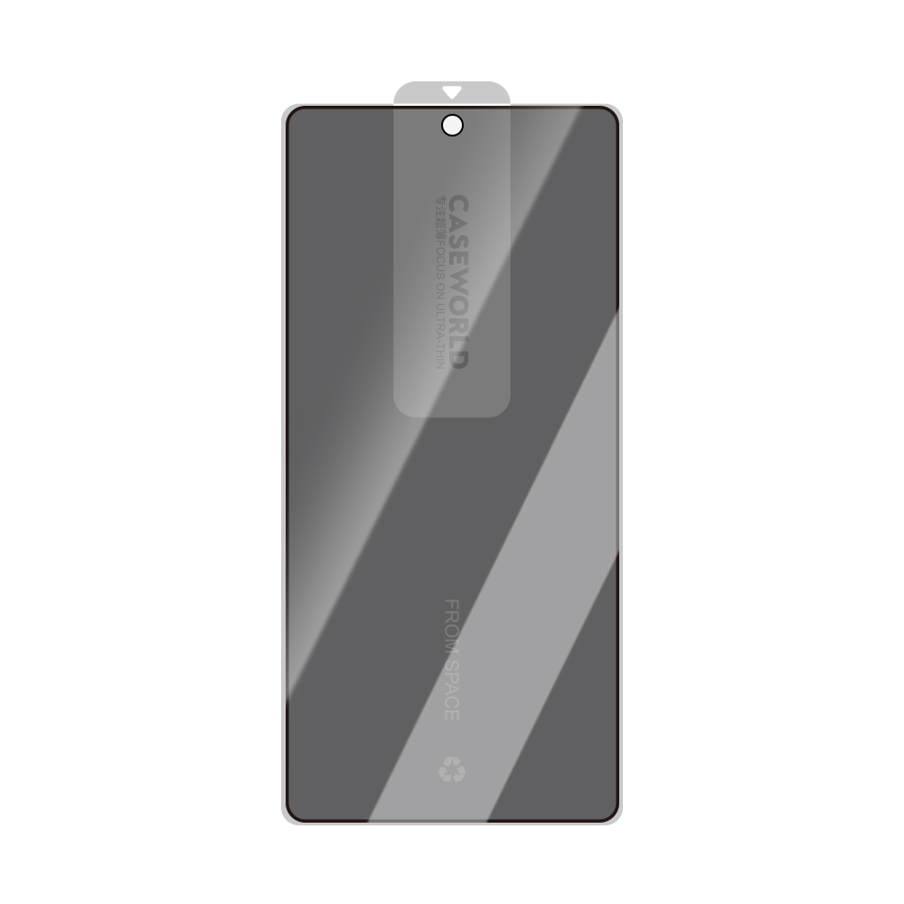 Samsung Galaxy S25 Ultra Uyumlu CaseWorld HD Serisi 0.25mm Privacy Temperli Cam Ekran Koruyucu - 4