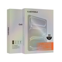 Apple iPad Air 11 2024 Uyumlu CaseWorld Steel Shield Serisi Temperli Cam Ekran Koruyucu + Uygulama Aparatı - 5