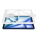 Apple iPad Air 13 2024 Uyumlu CaseWorld Steel Shield Serisi Temperli Cam Ekran Koruyucu + Uygulama Aparatı - 3
