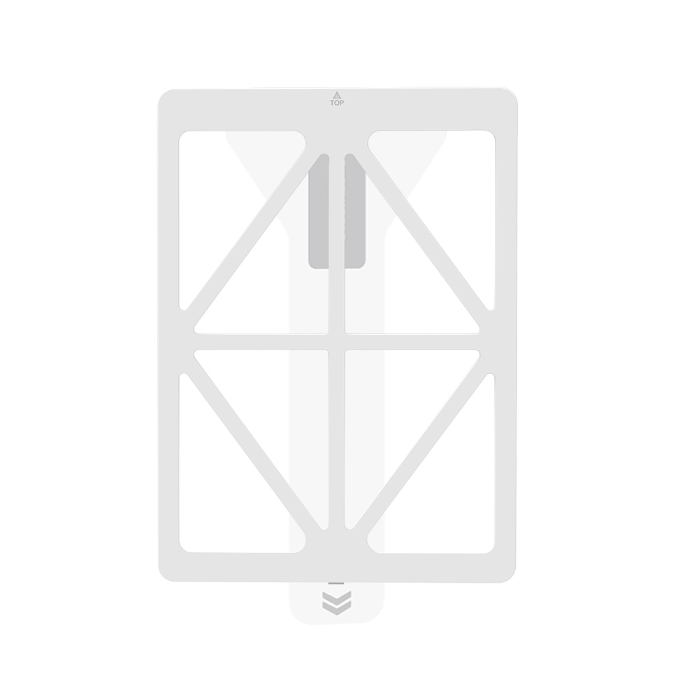 Apple iPad Air 13 2024 Uyumlu CaseWorld Steel Shield Serisi Temperli Cam Ekran Koruyucu + Uygulama Aparatı - 4