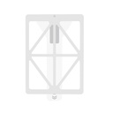 Apple iPad Air 13 2024 Uyumlu CaseWorld Steel Shield Serisi Temperli Cam Ekran Koruyucu + Uygulama Aparatı - 4
