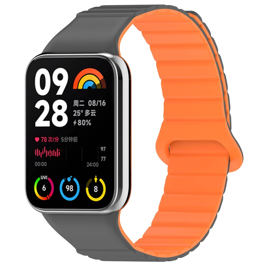Xiaomi Redmi Watch Uyumlu 4 Silikon Kordon Zore KRD-105 Strap Kayış - 4