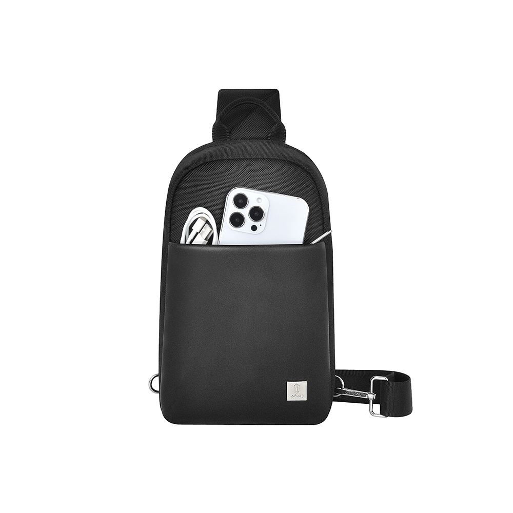 Wiwu Hali Serisi Crossbody 1680D Su Geçirmez Naylon Kumaş Omuz Askılı Çapraz Vücut Çantası - 4