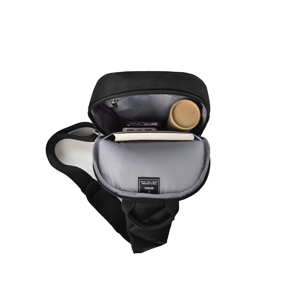 Wiwu Hali Serisi Crossbody 1680D Su Geçirmez Naylon Kumaş Omuz Askılı Çapraz Vücut Çantası - 6