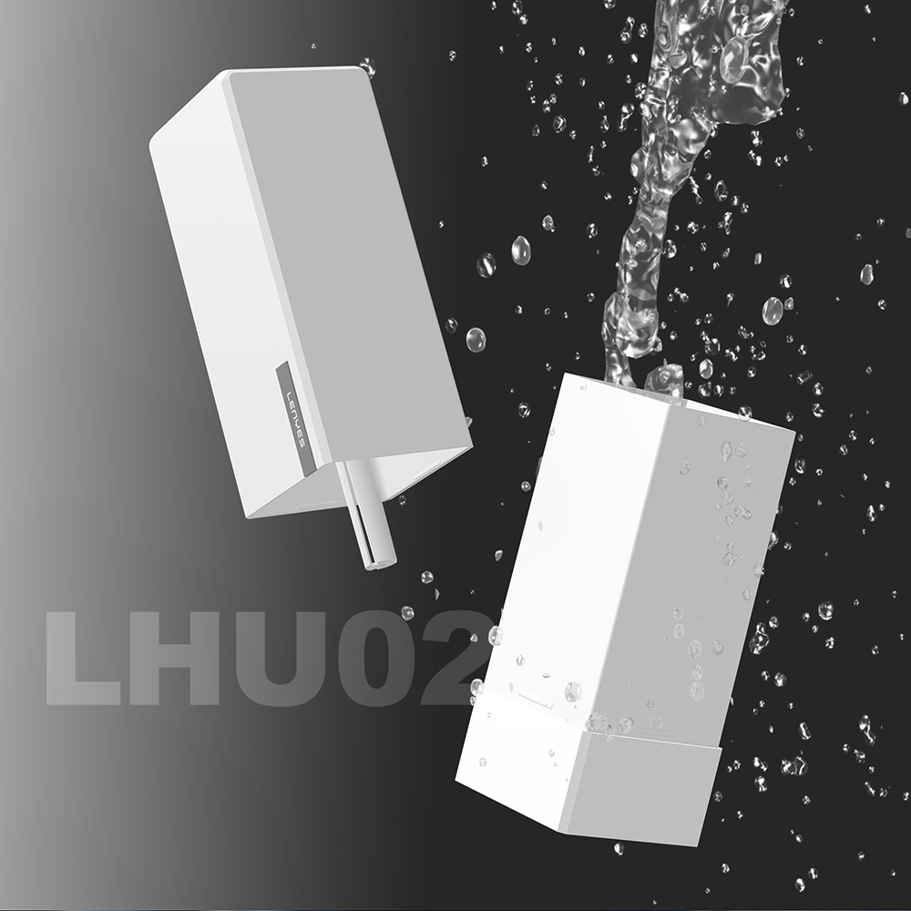 Lenyes LHU02 Küp Tipi RGB Atmosfer Işıklı Nano Sprey Sessiz Hava Nemlendirici - 4