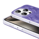 Apple iPhone 15 Pro Uyumlu Kılıf Magsafe Şarj Özellikli Fırça Boya Desenli Zore Palet Kapak - 3
